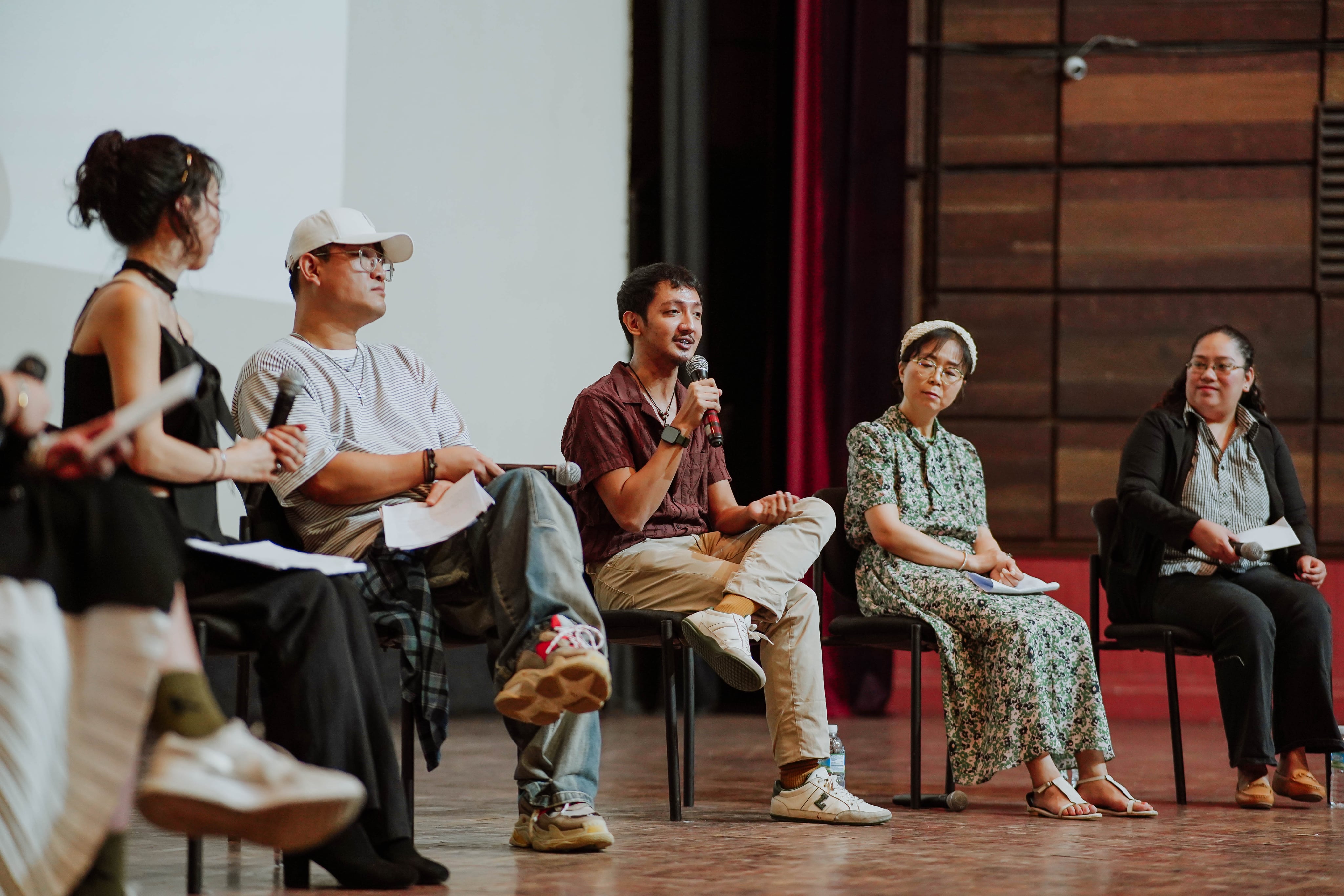 (Photo 4. Phil-Kor Film Experts during the Talkback Session)