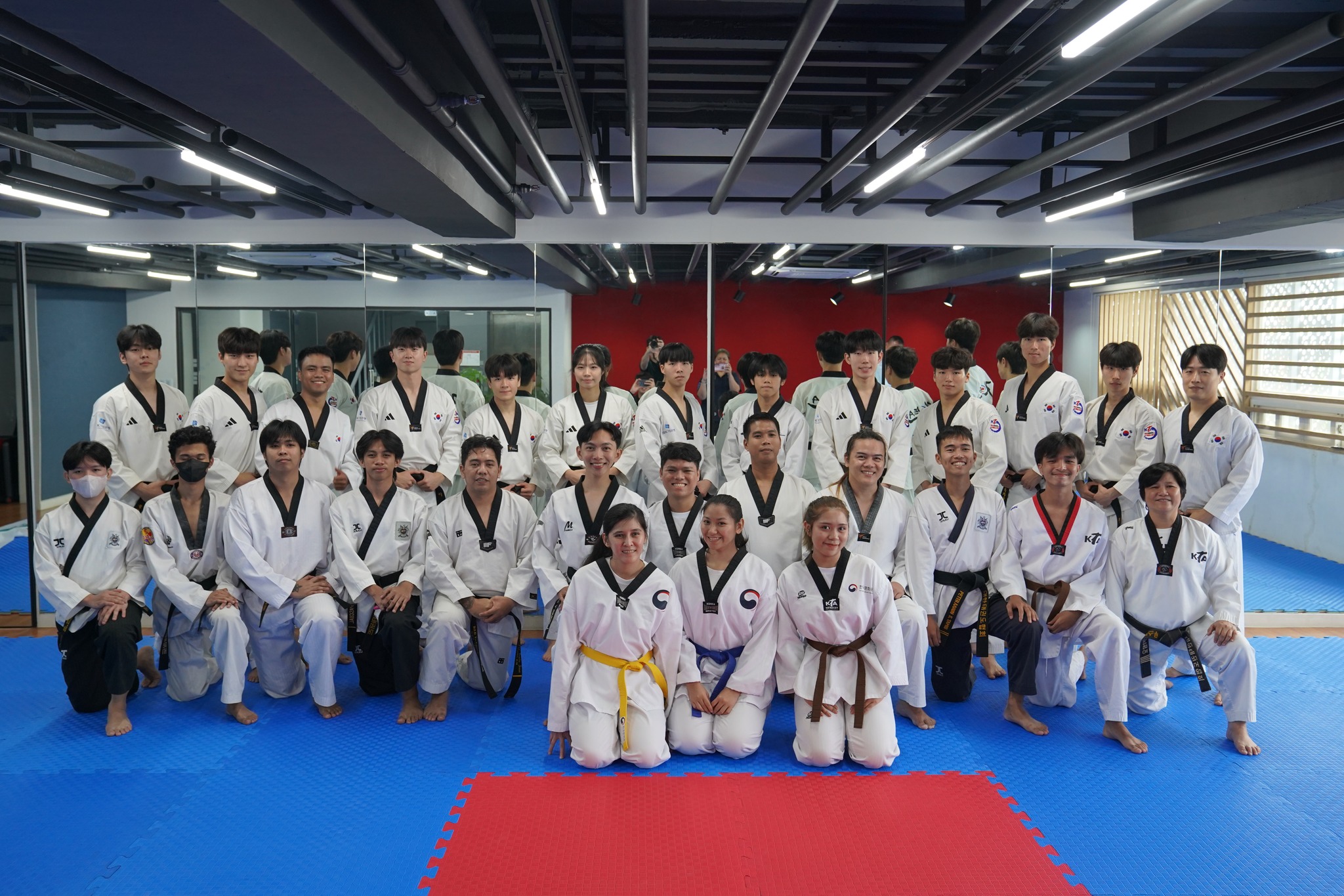 태권도 워크숍 단체사진