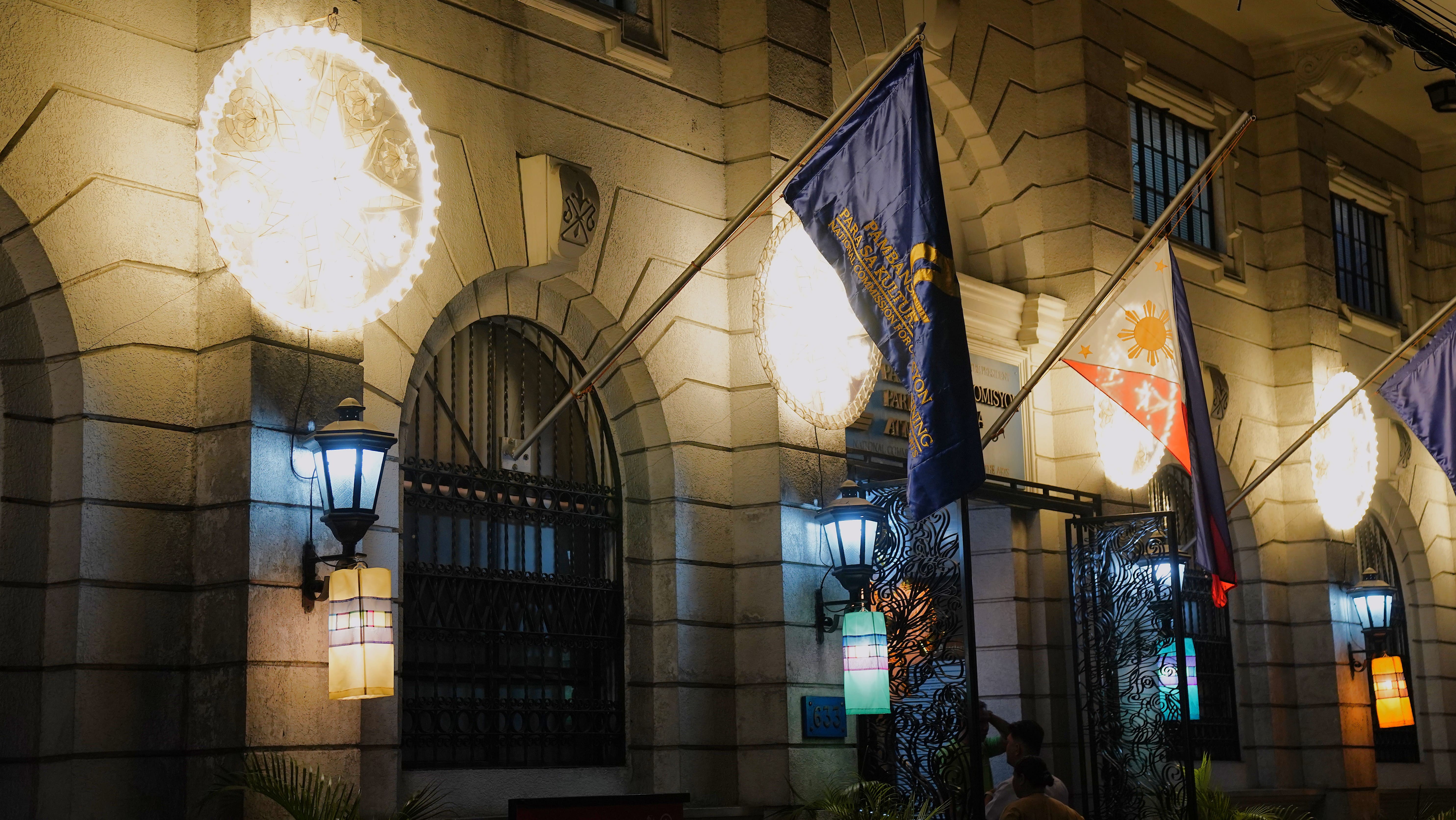 Parol & Jinju silk lantern display at NCCA