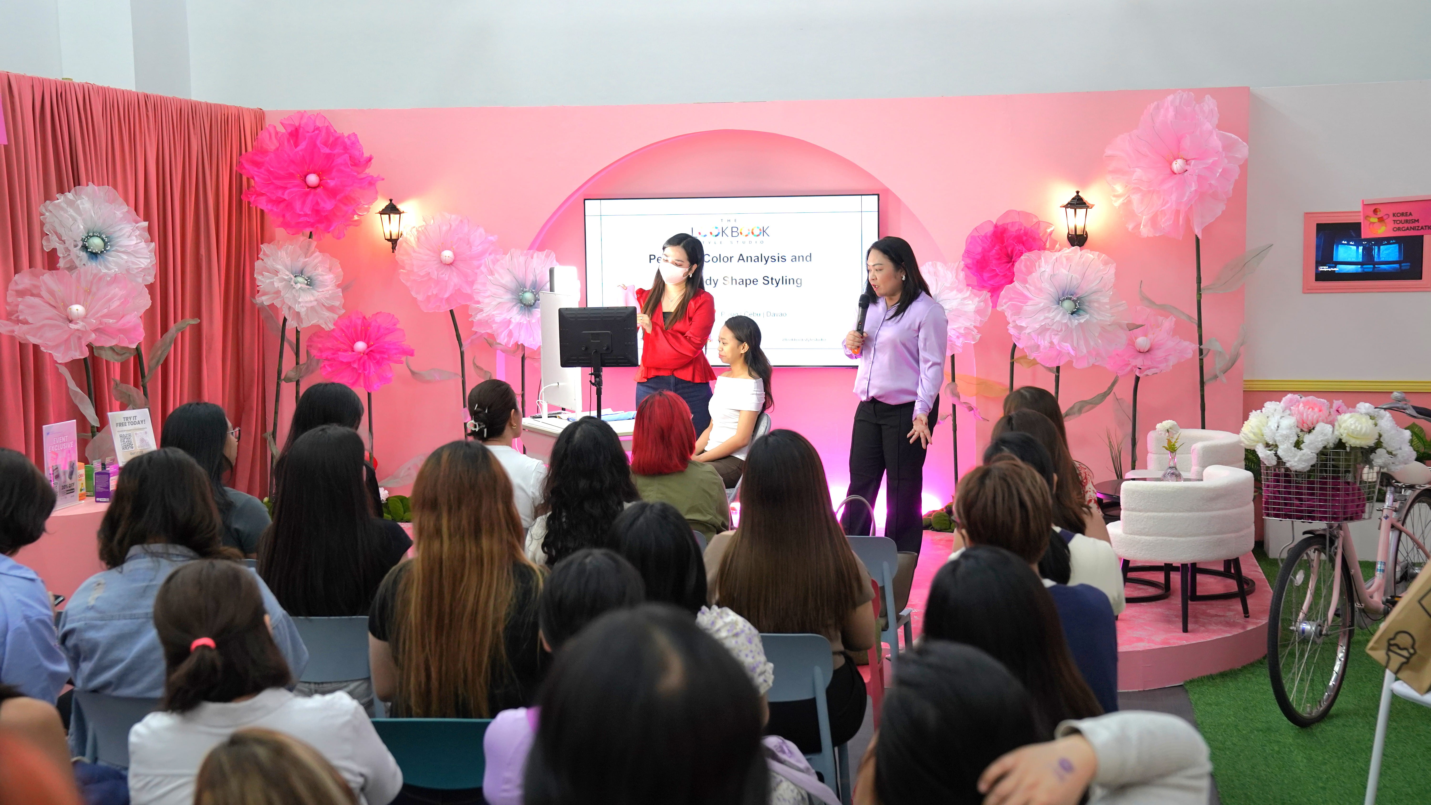 퍼스널컬러 워크숍 사진