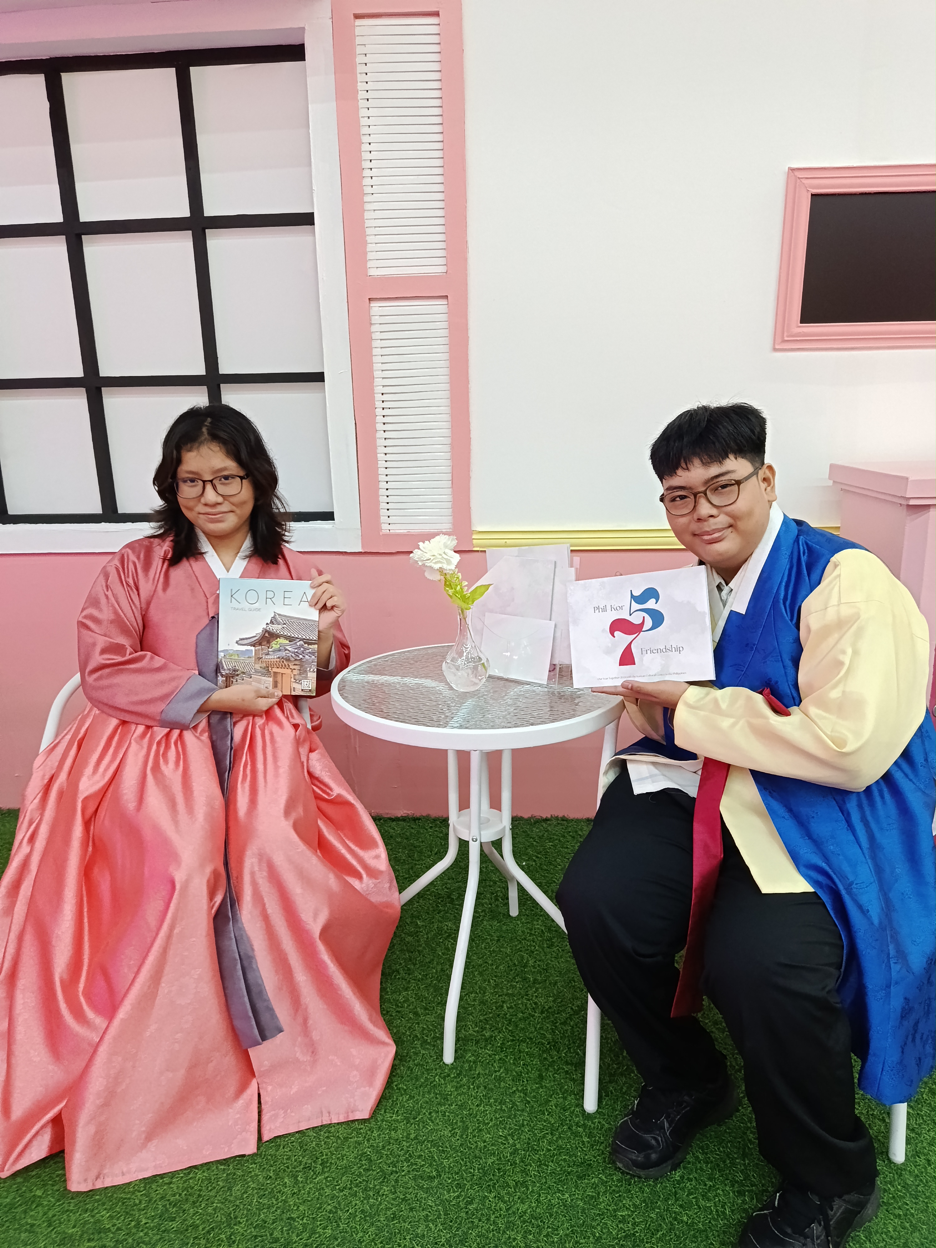 한복 체험 참가자