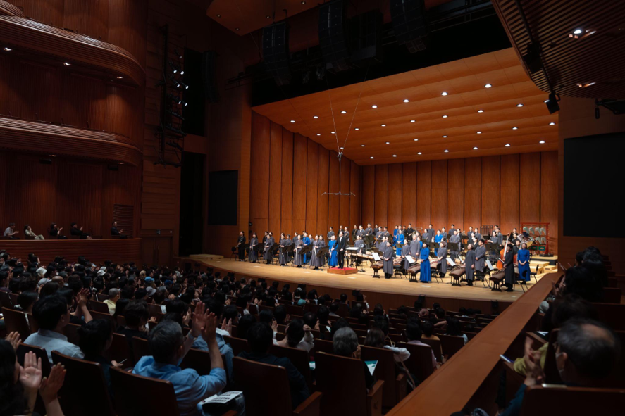 Photo 3. The National Orchestra of Korea in one of their performances. Photo courtesy of the National Theater of Korea