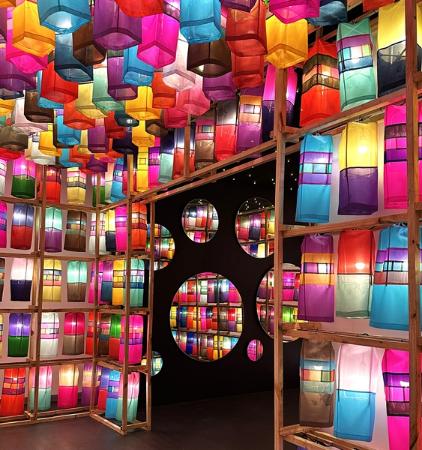 A Glow Like No Other: Jinju Silk Lanterns Light Up at the Korean Cultural Center