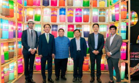'Lights of Korea: Jinju Silk Lanterns' Opening Ceremony 