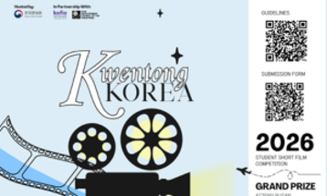 From Campus to Busan: KCC Philippines Opens 2026 “Kwentong Korea” Film Contest