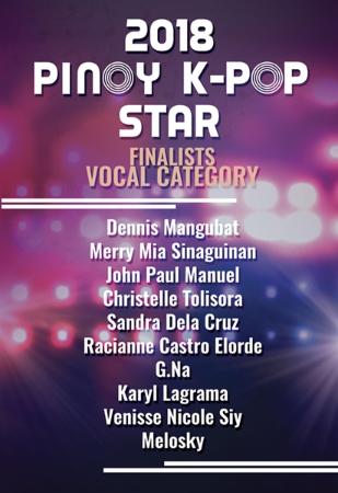 2018 Pinoy K-pop Star Finalists