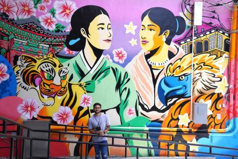 KCC JUMPSTARTS PHIL-KOR COLLABORATION WITH MURAL